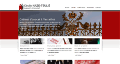 Desktop Screenshot of cnt-avocat-versailles.fr